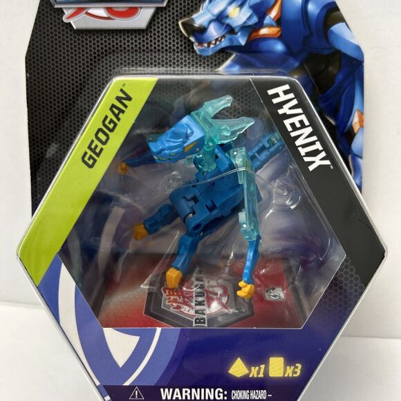 Bakugan Evolutions Geogan Hyenix Baku-Action Figure with Cards by Spin Master - Picture 3 of 9